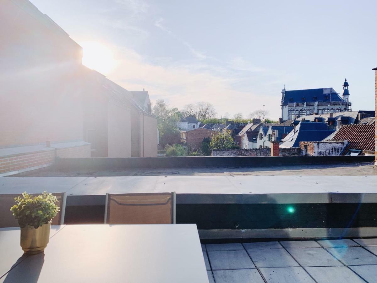 Luxury Apart' Mons City Center With Terrace Apartment Exterior photo