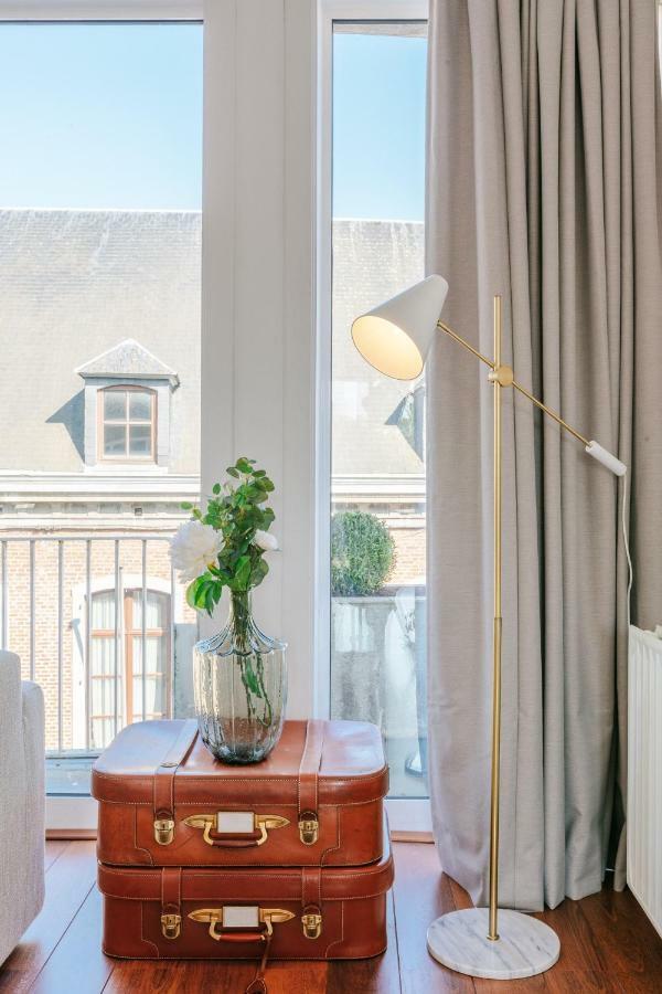Luxury Apart' Mons City Center With Terrace Apartment Exterior photo