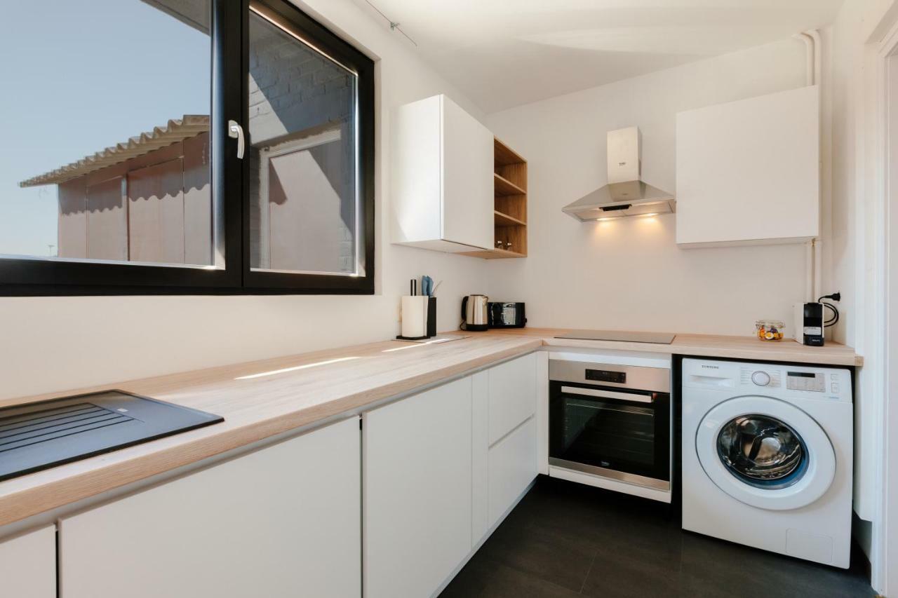 Luxury Apart' Mons City Center With Terrace Apartment Exterior photo