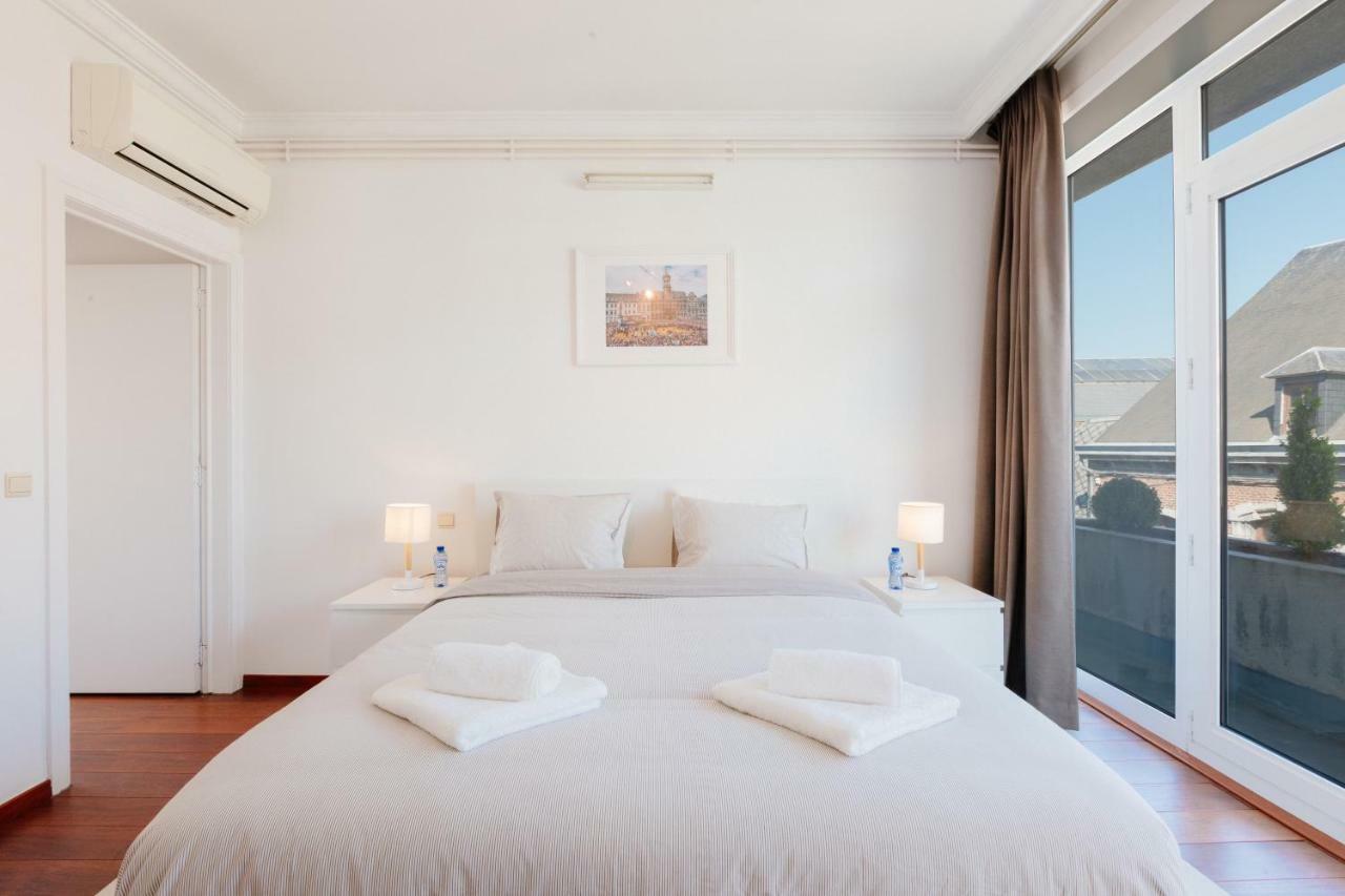 Luxury Apart' Mons City Center With Terrace Apartment Exterior photo